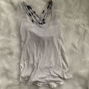 Lululemon Open Back Workout Top - Built-in-Bra